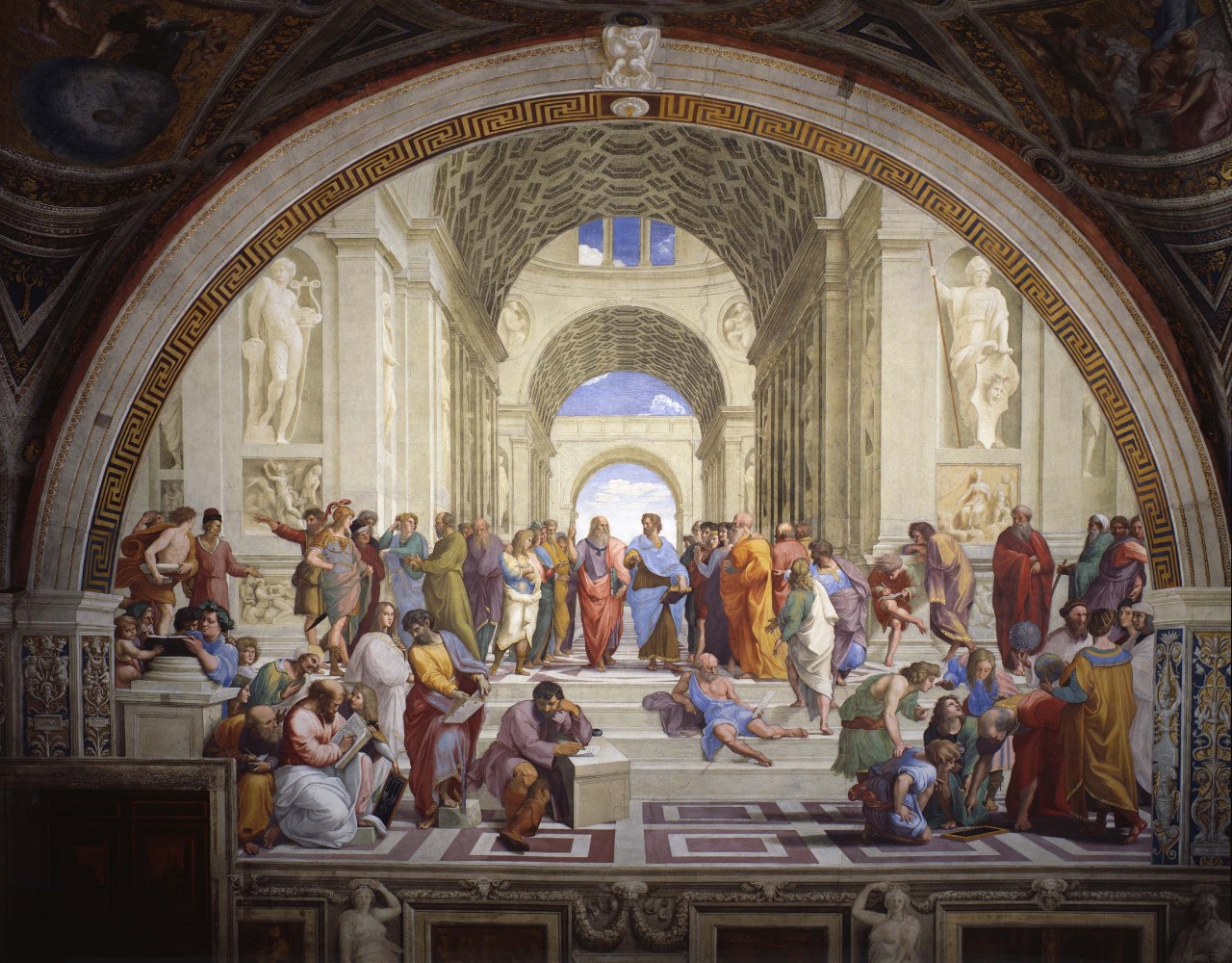 The School at Athens by Raphael