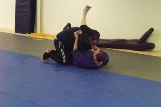 Working on triangle choke